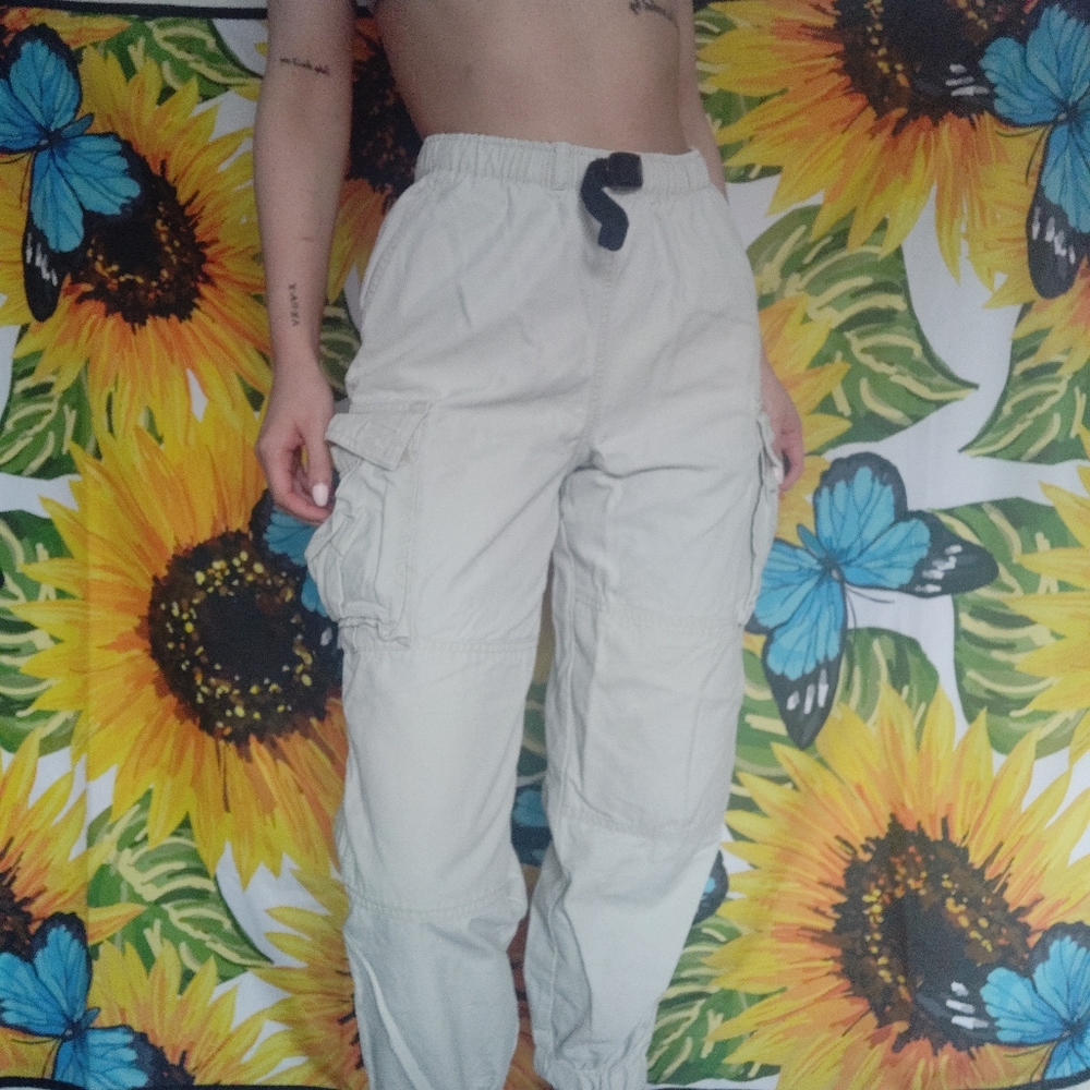 HIGH WAIST UTILITY PANTS